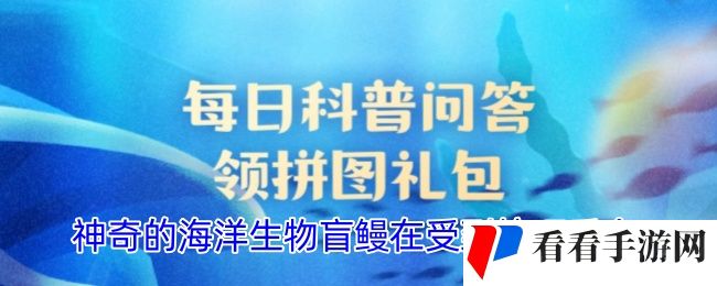 神奇的海洋生物盲鳗在受到惊吓后会-支付宝神奇海洋今日答案最新2024.12.6